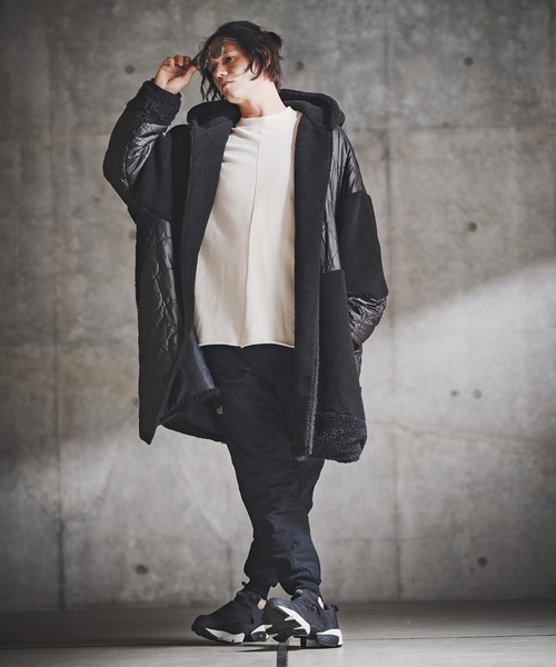 GLIMCLAP（グリムクラップ）の「mp14138-Wave Quilted Ripstop Jogger Pants ウェーブキルトジョガーパンツ(192-036-gla-cf)（その他パンツ・メンズ・ブラック・S/M/L）」の11枚目の写真
