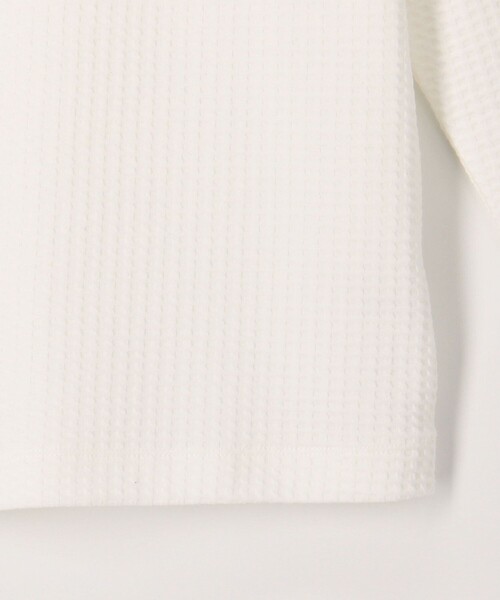 NOLLEY'S LIGHT（ノーリーズライト）の「ジャガードフェイクレイヤードロンT（Tシャツ/カットソー・メンズ・ブラック/グレー/オフホワイト・M/L）」の11枚目の写真