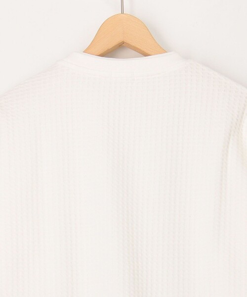 NOLLEY'S LIGHT（ノーリーズライト）の「ジャガードフェイクレイヤードロンT（Tシャツ/カットソー・メンズ・ブラック/グレー/オフホワイト・M/L）」の13枚目の写真