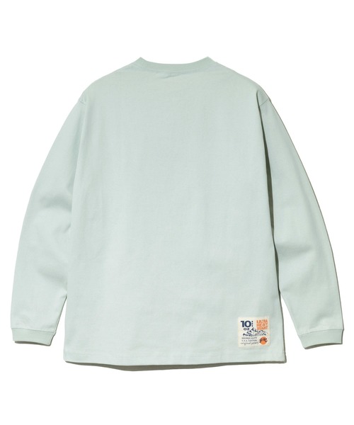 go slow caravan(ゴースローキャラバン)の「超ヘビーUSA/C ナポリタン猫 ロングスリーブ TEE(Tシャツ/カットソー・メンズ・ホワイト/ミント・SMALL/MEDIUM/LARGE/X-LARGE)」の13枚目の写真