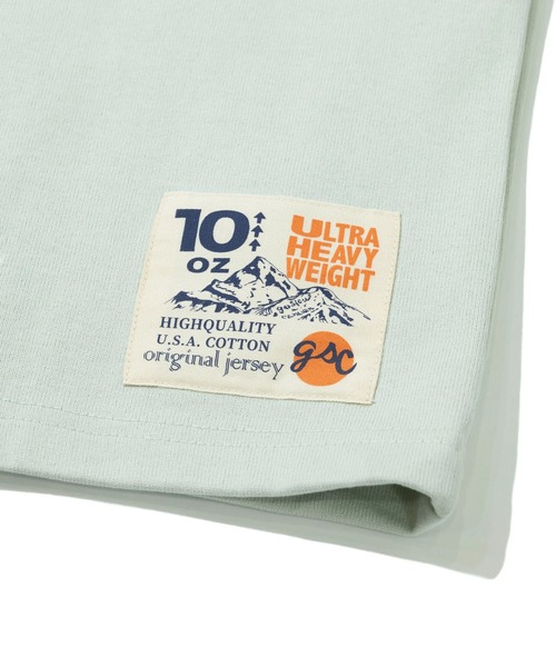 go slow caravan(ゴースローキャラバン)の「超ヘビーUSA/C ナポリタン猫 ロングスリーブ TEE(Tシャツ/カットソー・メンズ・ホワイト/ミント・SMALL/MEDIUM/LARGE/X-LARGE)」の12枚目の写真