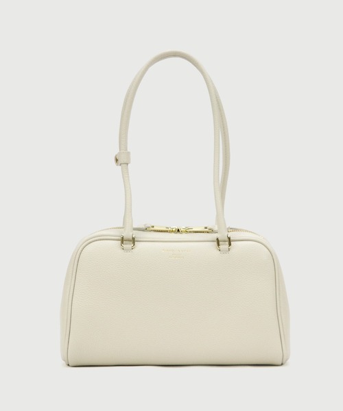 CHRISTIAN VILLA(クリスチャンヴィラ)の「【 CHRISTIAN VILLA 】 イタリア製 ロングハンドル ショルダーバッグ ボストンバッグ(ショルダーバッグ・レディース・ブラック/ブラウン/アイボリー・FREE)」の2枚目の写真