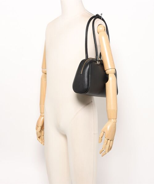 CHRISTIAN VILLA（クリスチャンヴィラ）の「【 CHRISTIAN VILLA 】 イタリア製 ロングハンドル ショルダーバッグ ボストンバッグ（ショルダーバッグ・レディース・ブラック/ブラウン・FREE）」の19枚目の写真