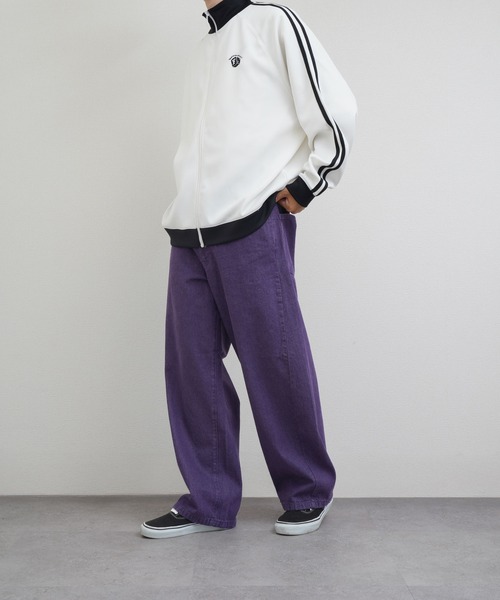 ZIP FIVE（ジップファイブ）の「バレルレッグ バックシャーリング カラーデニム パンツ（デニムパンツ・メンズ・パープル/カーキ系/ベージュ/ブルー/ブラック・SMALL/MEDIUM/LARGE/X-LARGE）」の15枚目の写真