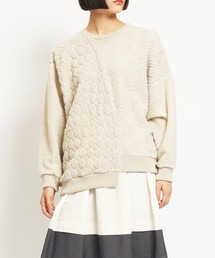 gomme | Wライトパイル　ランダム切替Ｔ(Tシャツ/カットソー)