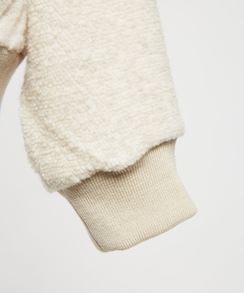 gomme(ゴム)の「Wライトパイル ランダム切替T(Tシャツ/カットソー・レディース・ブラック/ネイビー/オートミール・MEDIUM)」の22枚目の写真