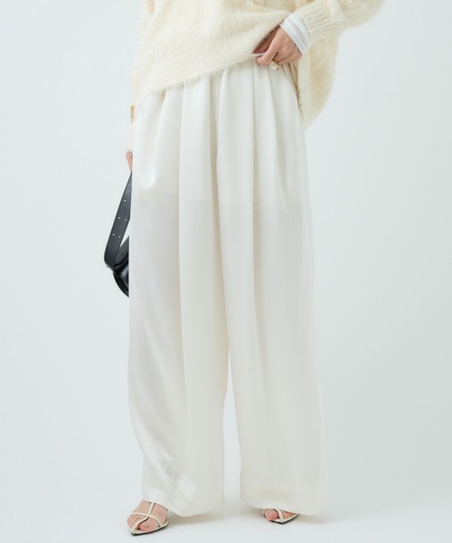 Chaos（カオス）の「Chaos(カオス)/ ◇金子綾さんYouTube紹介◇　スケープパンツ（その他パンツ・レディース・ホワイト/グリーン・FREE）」の2枚目の写真