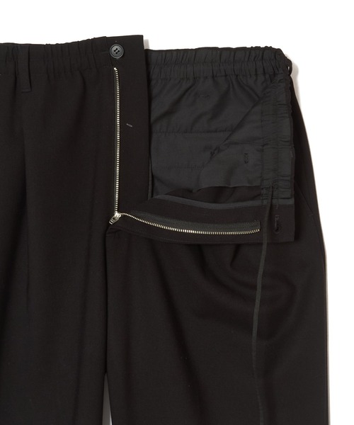 MSML(エムエスエムエル)の「WIDE SLACKS(スラックス・メンズ・ブラック/グレー・S/M/L/XL)」の5枚目の写真