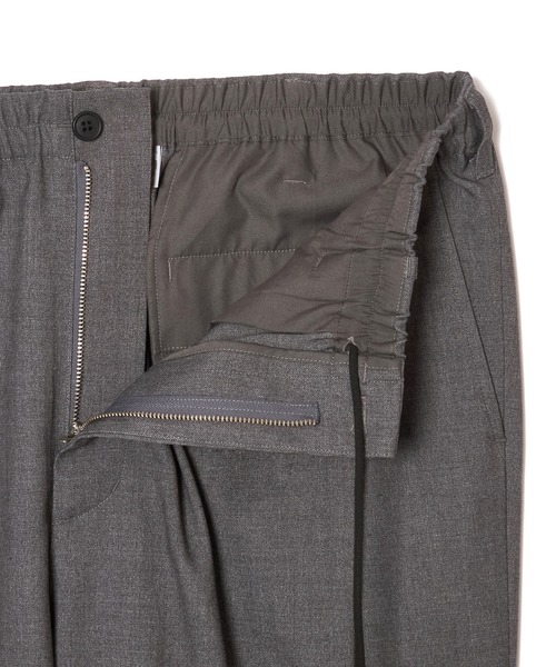 MSML(エムエスエムエル)の「WIDE SLACKS(スラックス・メンズ・ブラック/グレー・S/M/L/XL)」の12枚目の写真