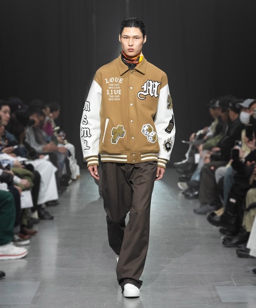 MSML(エムエスエムエル)の「WIDE SLACKS(スラックス・メンズ・ブラック/グレー・S/M/L/XL)」の15枚目の写真