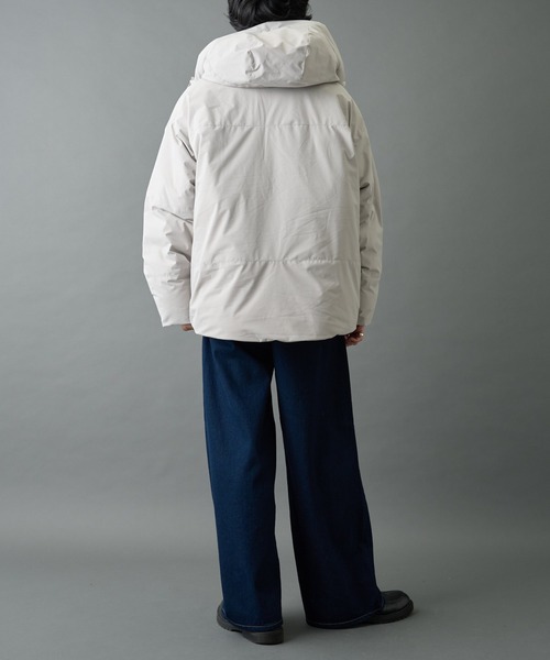 COLONY 2139（コロニートゥーワンスリーナイン）の「クロップド中綿フードジャケット（ダウンジャケット/コート・メンズ・ブラック/グレー・SMALL/MEDIUM/LARGE）」の17枚目の写真