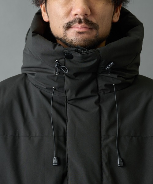 COLONY 2139（コロニートゥーワンスリーナイン）の「クロップド中綿フードジャケット（ダウンジャケット/コート・メンズ・ブラック/グレー・SMALL/MEDIUM/LARGE）」の22枚目の写真