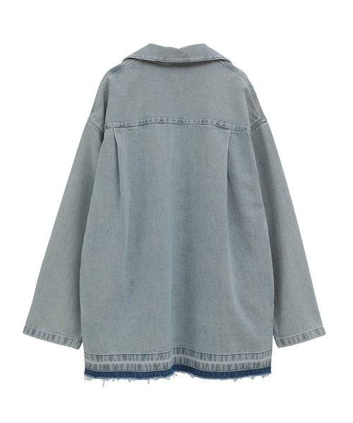 CLANE WORK OVER JACKET BLUE クラネ デニムオーバー 最安値 CLANE WORK OVER JACKET BLUE（博多店限定） - メルカリ