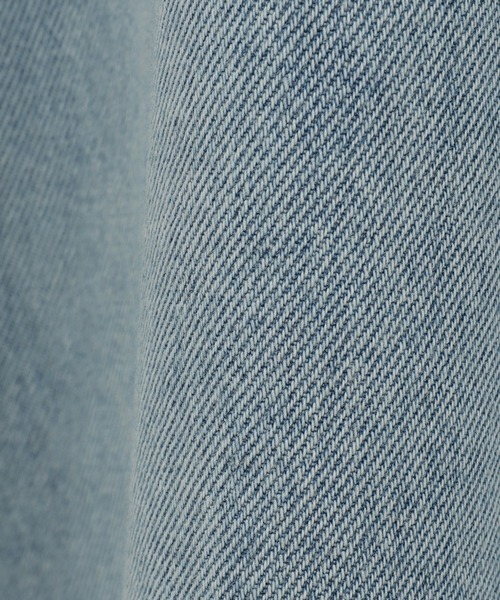 CLANE（クラネ）の「【CLANE/クラネ】DENIM OVER SKIPPER SHIRTS/デニムオーバースキッパーシャツ（シャツ/ブラウス・レディース・インディゴブルー/ブラック・FREE/1）」の9枚目の写真