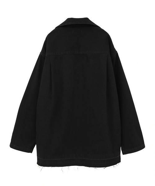 CLANE/クラネ】DENIM OVER SKIPPER SHIRTS/デニムオーバースキッパー