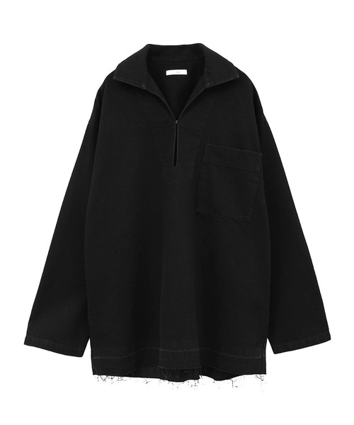 CLANE/クラネ】DENIM OVER SKIPPER SHIRTS/デニムオーバースキッパー