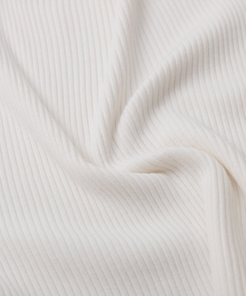 libelle more（リベル モア）の「【洗濯機で洗える】バルーン袖ボトルネックリブニットプルオーバー（ニット/セーター・レディース・レッド/ピンク/オフホワイト/杢グレー/ブラック・M/L）」の12枚目の写真