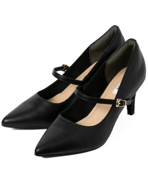 REZOY（リゾイ）の「【25AW新作】【REZOY】ポインテッドトゥワンストラップヒールパンプス（パンプス・レディース・ブラック/ブラック系その他・24cm/23.5cm/23cm/22.5cm/22cm/24.5cm）」の6枚目の写真