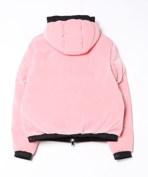 DOUBLE STANDARD CLOTHING（ダブルスタンダードクロージング）の「シアーナイロンダウンジャケット（ダウンジャケット/コート・レディース・パープル/オレンジ・38/36）」の3枚目の写真