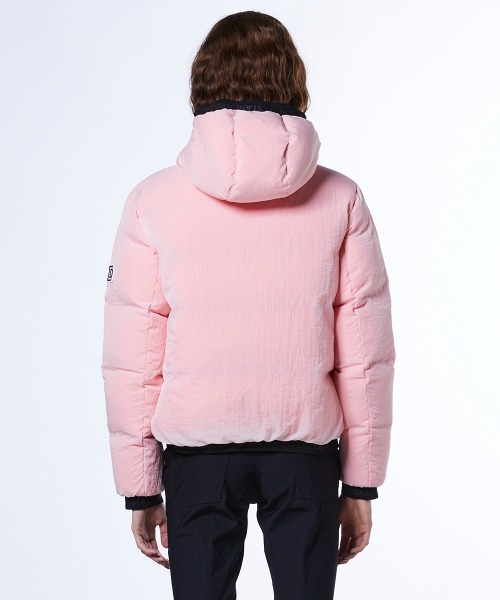 DOUBLE STANDARD CLOTHING（ダブルスタンダードクロージング）の「シアーナイロンダウンジャケット（ダウンジャケット/コート・レディース・パープル/オレンジ・38/36）」の9枚目の写真