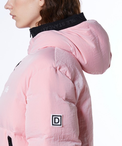 DOUBLE STANDARD CLOTHING（ダブルスタンダードクロージング）の「シアーナイロンダウンジャケット（ダウンジャケット/コート・レディース・パープル/オレンジ・38/36）」の11枚目の写真