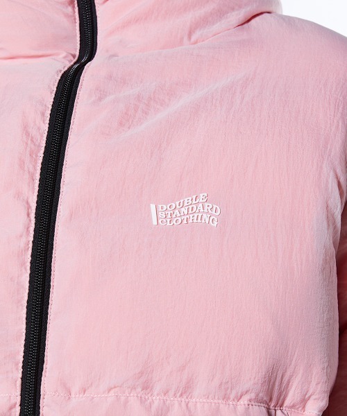 DOUBLE STANDARD CLOTHING（ダブルスタンダードクロージング）の「シアーナイロンダウンジャケット（ダウンジャケット/コート・レディース・パープル/オレンジ・38/36）」の14枚目の写真