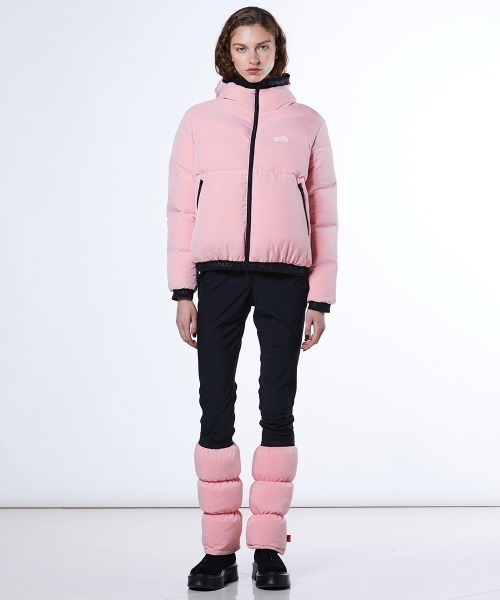 DOUBLE STANDARD CLOTHING（ダブルスタンダードクロージング）の「シアーナイロンダウンジャケット（ダウンジャケット/コート・レディース・パープル/オレンジ・38/36）」の18枚目の写真