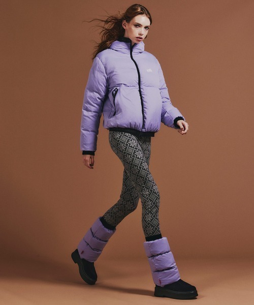 DOUBLE STANDARD CLOTHING（ダブルスタンダードクロージング）の「シアーナイロンダウンジャケット（ダウンジャケット/コート・レディース・パープル/オレンジ・38/36）」の20枚目の写真