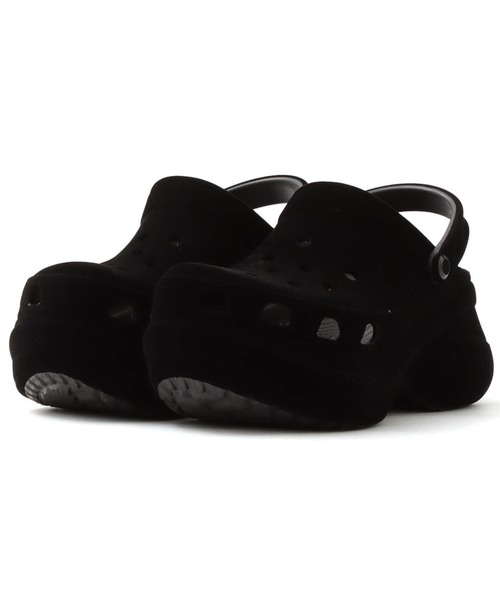 ゆんページ crocs Bae Velvet Clog / クロックス ベイ ベルベット クロッグ