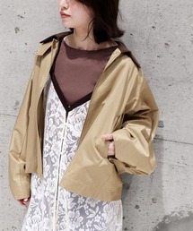 Jines（ジネス）の「コーデュロイ衿ドルマンブルゾン（ブルゾン）」