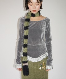 musubore(ムスボレ)のborder long stall / しましまロングストール(ストール/ショール)