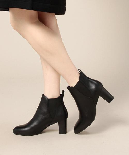 BEAUTY&YOUTH UNITED ARROWS(ビューティーアンドユースユナイテッドアローズ)の「BY サイドゴアヒールブーツ6.5◆(ブーツ・レディース・ブラック/ワインレッド・37h/36h/37/36/35h)」の10枚目の写真