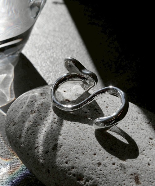 ディストート ハート ダブル リング / Distort heart w ring（リング