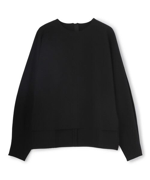 uncrave(アンクレイヴ)の「プルーフダブルクロス ドルマントップス(シャツ/ブラウス・レディース・ネイビー系2/ライトグレー系/ブラック系・1/2)」の2枚目の写真