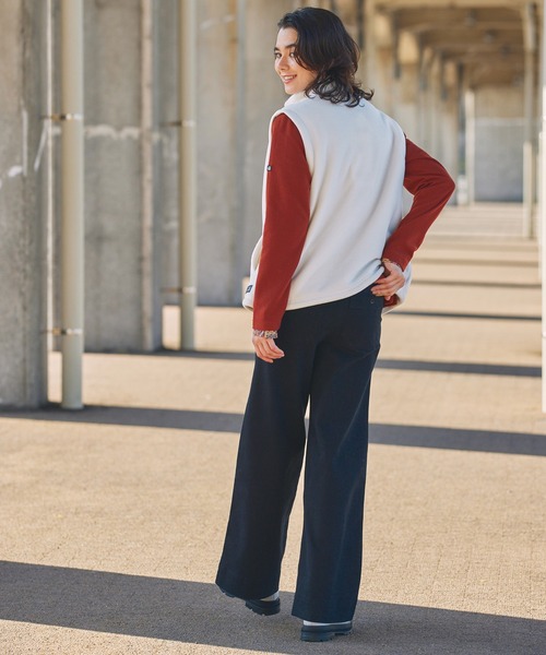 AIGLE(エーグル)の「ポーラテック ノースリーブベスト(その他アウター・レディース・ホワイト/ピンク・36/40/38)」の7枚目の写真