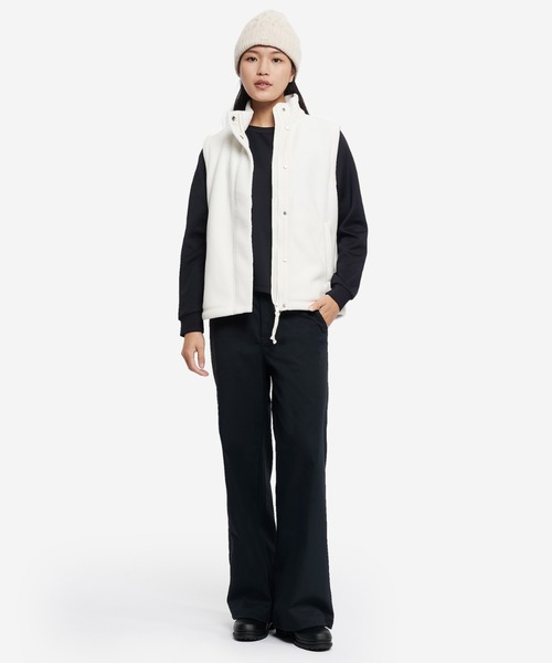 AIGLE(エーグル)の「ポーラテック ノースリーブベスト(その他アウター・レディース・ホワイト/ピンク・36/40/38)」の9枚目の写真