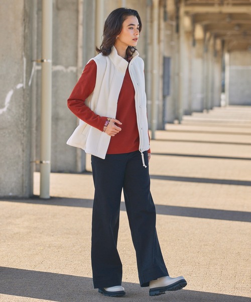 AIGLE(エーグル)の「ポーラテック ノースリーブベスト(その他アウター・レディース・ホワイト/ピンク/ブラック・36/40/38)」の21枚目の写真