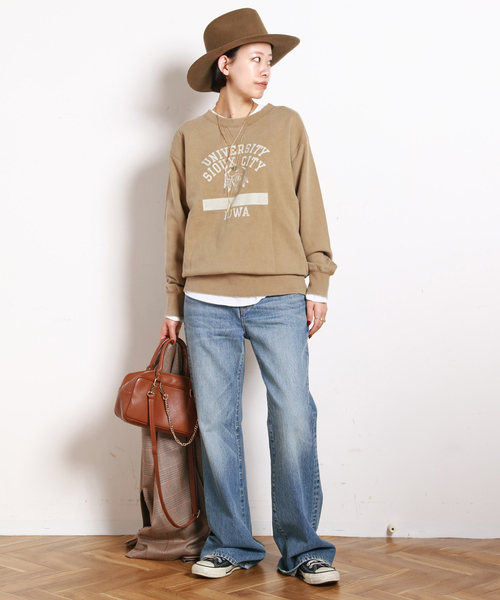 athletic wear MASON】別注カレッジスウェット（スウェット）｜AP