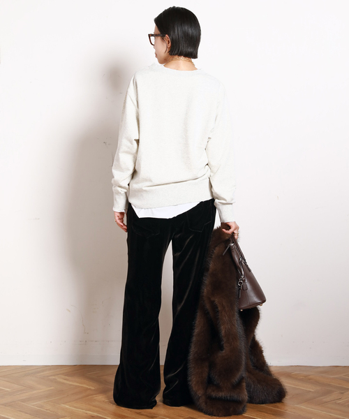 AP STUDIO(エーピーストゥディオ)の「【athletic wear MASON】別注カレッジスウェット(スウェット・レディース・ベージュ/アイボリー・FREE)」の15枚目の写真