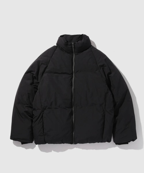 URBAN COLLECTION（アーバンコレクション）の「URBAN COLLECTION ナイロンワッシャー ノンキルト中綿ブルゾン【撥水素材】（ブルゾン・メンズ・ブラック/アイボリー・XL/L/M）」の15枚目の写真