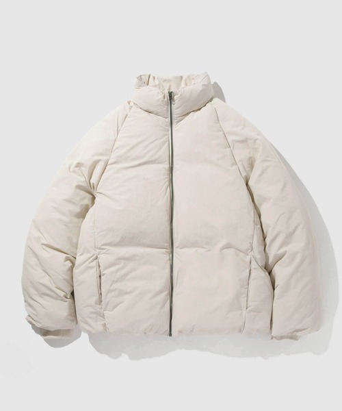 URBAN COLLECTION（アーバンコレクション）の「URBAN COLLECTION ナイロンワッシャー ノンキルト中綿ブルゾン【撥水素材】（ブルゾン・メンズ・ブラック/アイボリー・XL/L/M）」の16枚目の写真