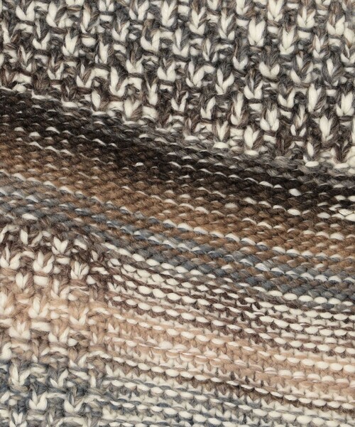 TOMORROWLAND （トゥモローランド）の「TOMORROWLAND tricot ウール アクリル ニットブルゾン（ニット/セーター・メンズ・ブラウン系その他/ブルー系その他2・S/M）」の14枚目の写真