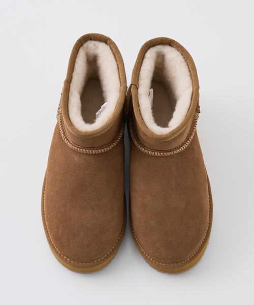 EMU Australia（エミューオーストラリア）の「【WEB限定】【EMU Australia】ムートンブーツ（ブーツ・レディース・ブラウン/ブラック・7/8/6）」の19枚目の写真