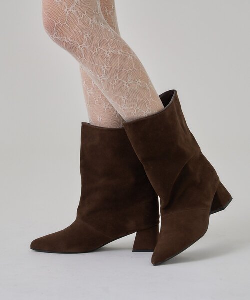 mystic（ミスティック）の「スウェードショートブーツ（ブーツ・レディース・ブラック/ブラウン・SMALL/MEDIUM/LARGE）」の8枚目の写真