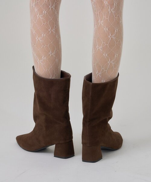 mystic（ミスティック）の「スウェードショートブーツ（ブーツ・レディース・ブラック/ブラウン・SMALL/MEDIUM/LARGE）」の10枚目の写真