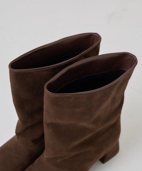 mystic（ミスティック）の「スウェードショートブーツ（ブーツ・レディース・ブラック/ブラウン・SMALL/MEDIUM/LARGE）」の16枚目の写真