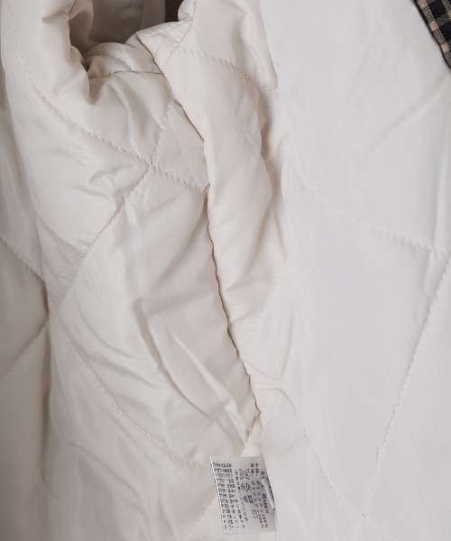 riziere(リジェール)の「チェック柄中綿ジャケット(その他アウター・キッズ・ブラック・90/100/110/120/130/140/150)」の15枚目の写真