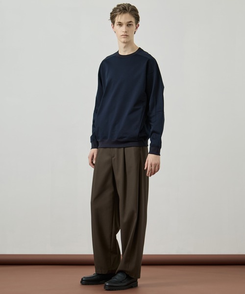 UNITED TOKYO(ユナイテッドトウキョウ)の「【大人気再入荷決定‼】SEA ISLAND COTTON SWEAT |世界最高峰コットン/冬服/大人気/耐久性/インナー/オールシーズン(スウェット・メンズ・ダークグレー/ダークネイビー/ブラック・1/2)」の11枚目の写真