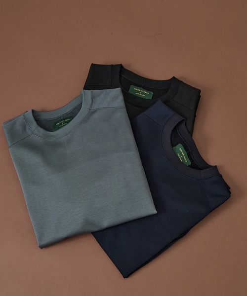 UNITED TOKYO(ユナイテッドトウキョウ)の「【大人気再入荷決定‼】SEA ISLAND COTTON SWEAT |世界最高峰コットン/冬服/大人気/耐久性/インナー/オールシーズン(スウェット・メンズ・ダークグレー/ダークネイビー/ブラック・1/2)」の8枚目の写真