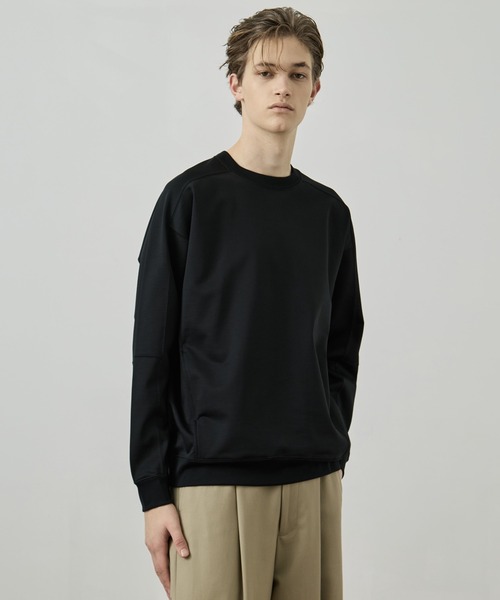 UNITED TOKYO(ユナイテッドトウキョウ)の「【大人気再入荷決定‼】SEA ISLAND COTTON SWEAT |世界最高峰コットン/冬服/大人気/耐久性/インナー/オールシーズン(スウェット・メンズ・ダークグレー/ダークネイビー/ブラック・1/2)」の6枚目の写真